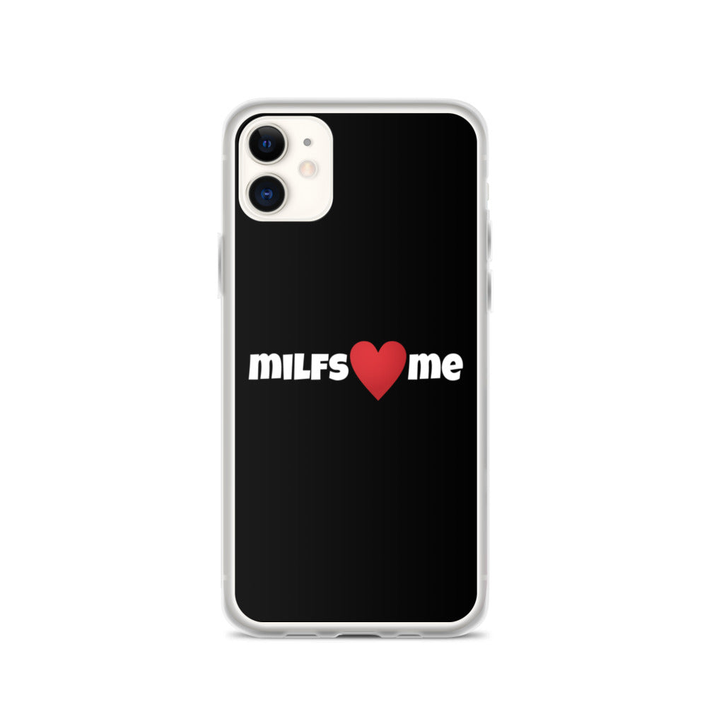 Milfs Heart Me iPhone Case