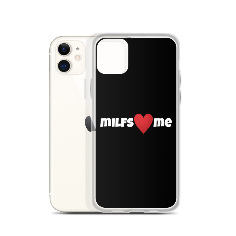 Milfs Heart Me iPhone Case