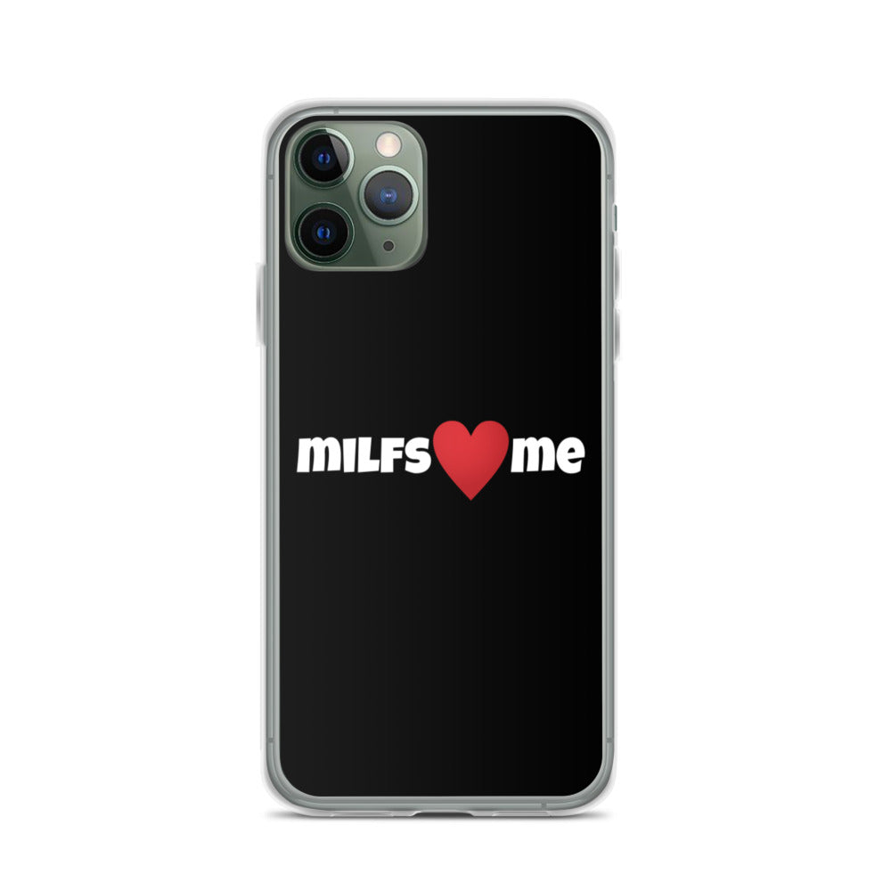 Milfs Heart Me iPhone Case