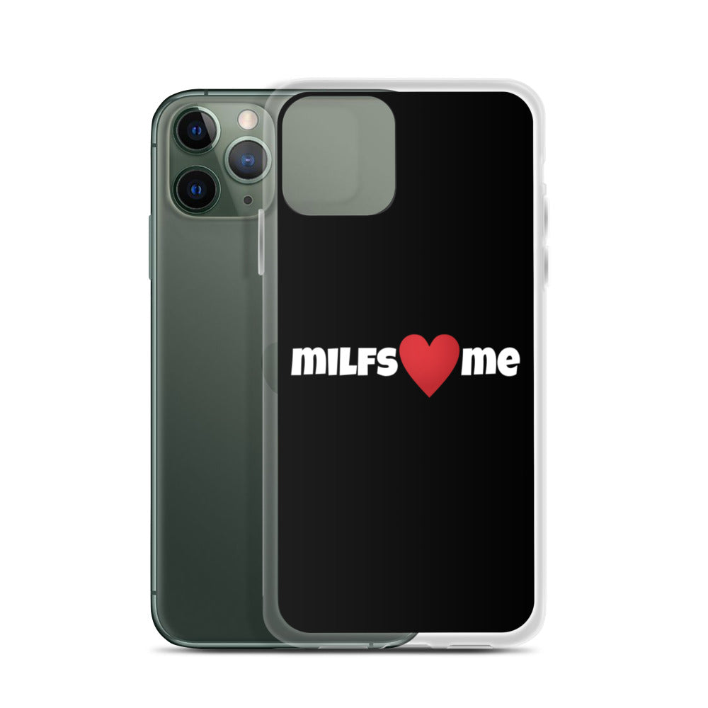 Milfs Heart Me iPhone Case