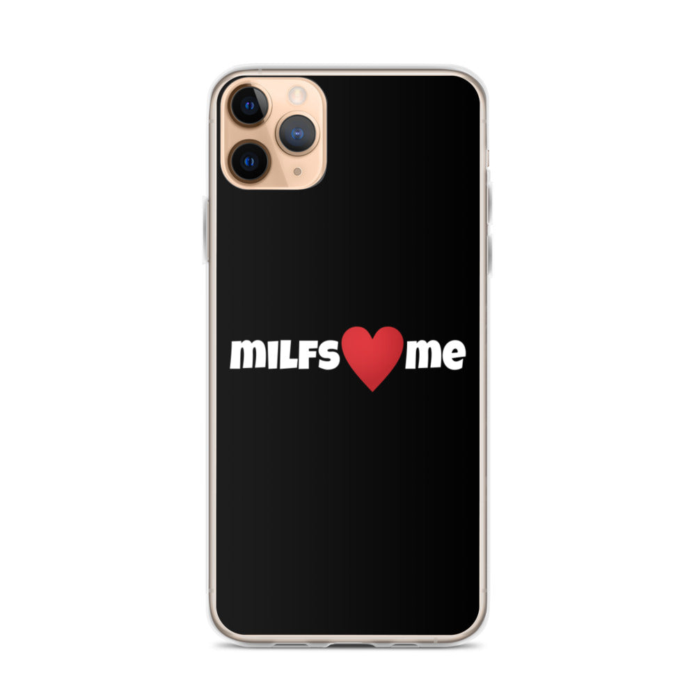 Milfs Heart Me iPhone Case