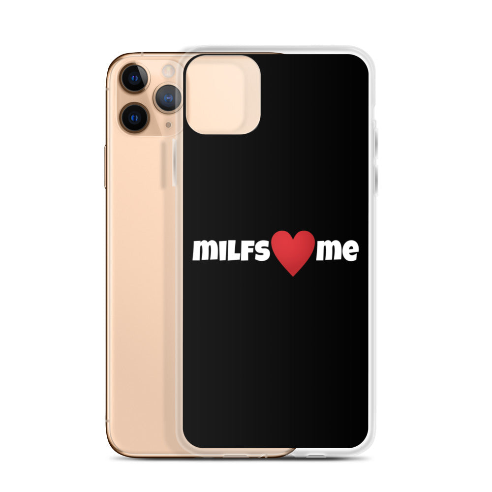 Milfs Heart Me iPhone Case