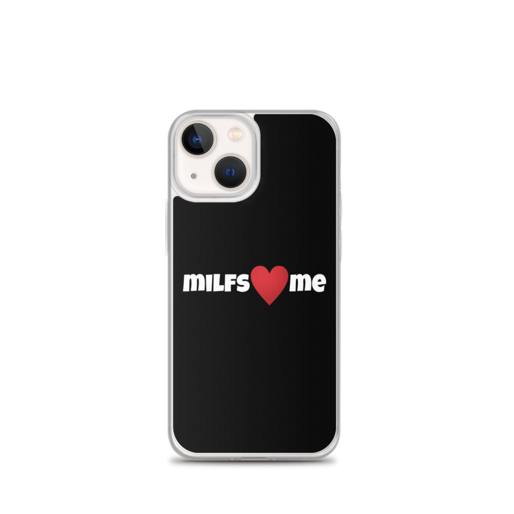 Milfs Heart Me iPhone Case