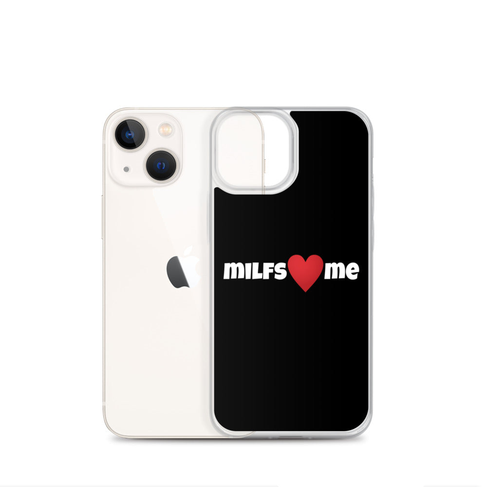 Milfs Heart Me iPhone Case