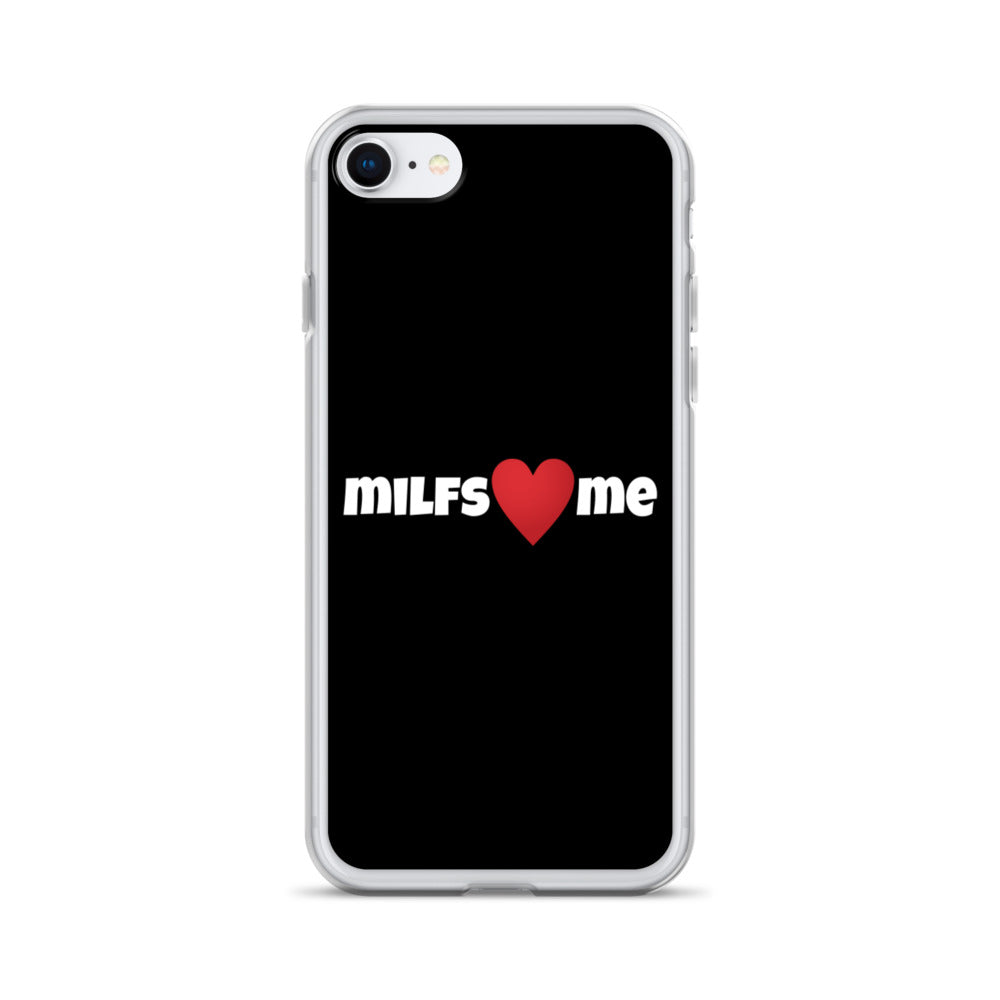 Milfs Heart Me iPhone Case