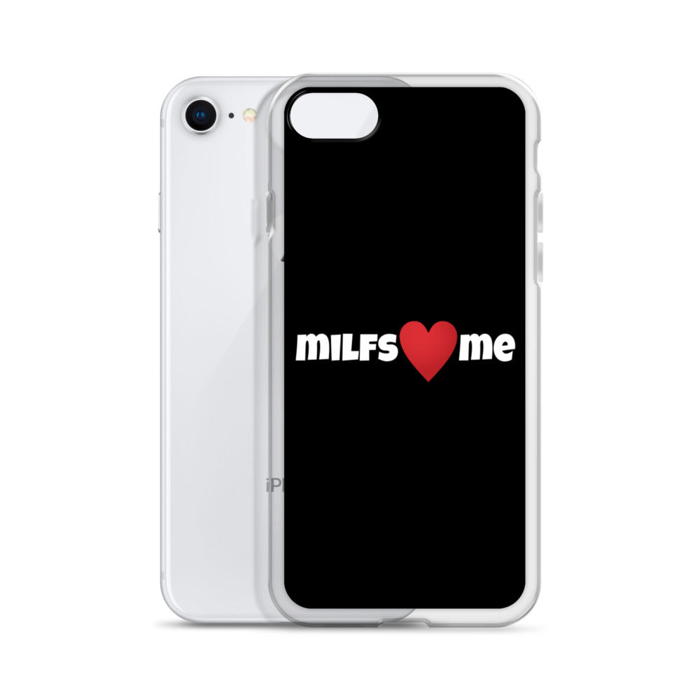 Milfs Heart Me iPhone Case