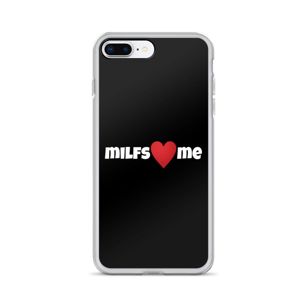 Milfs Heart Me iPhone Case