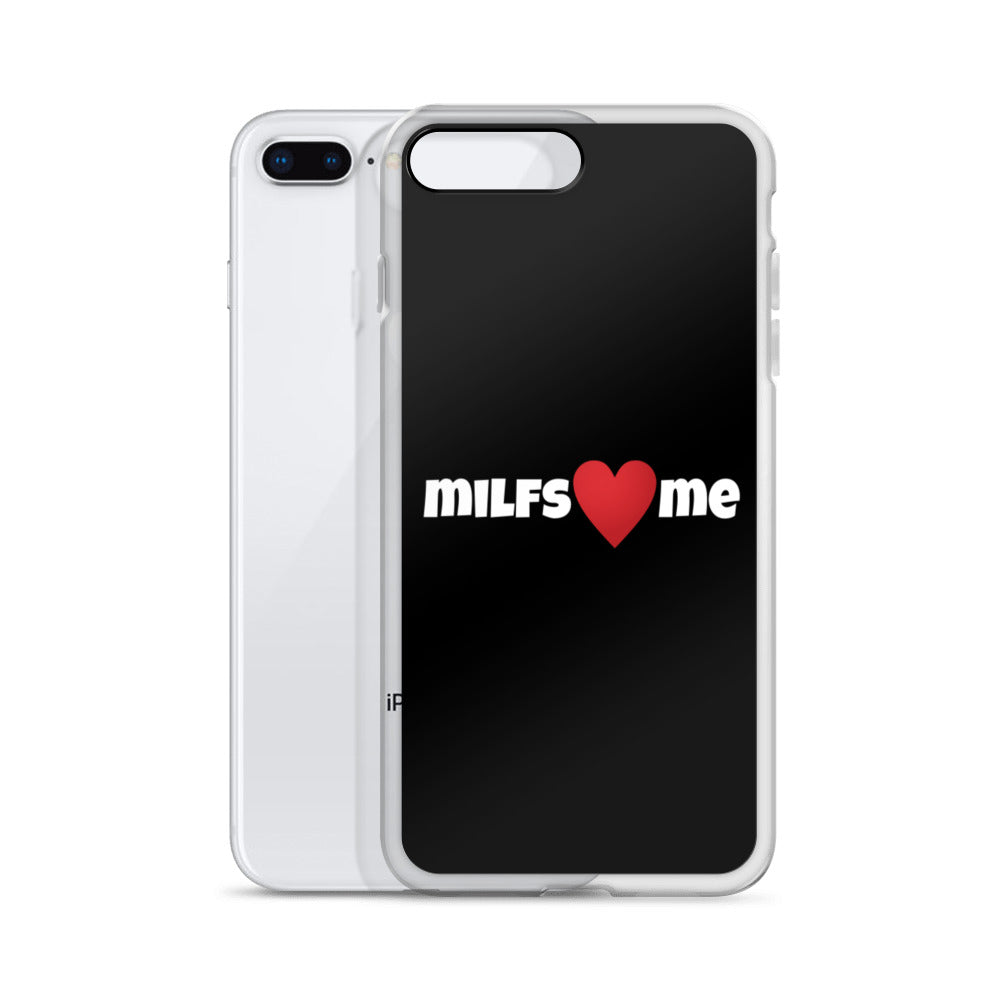 Milfs Heart Me iPhone Case