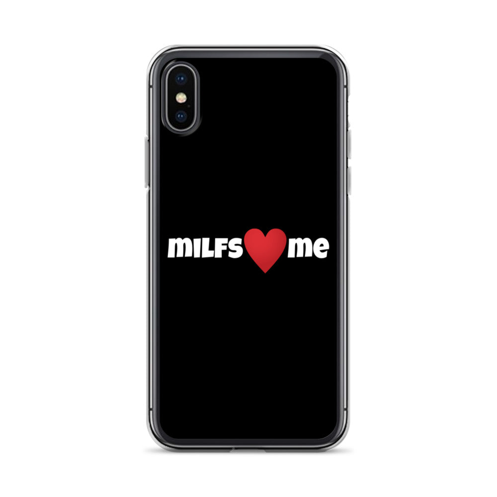 Milfs Heart Me iPhone Case