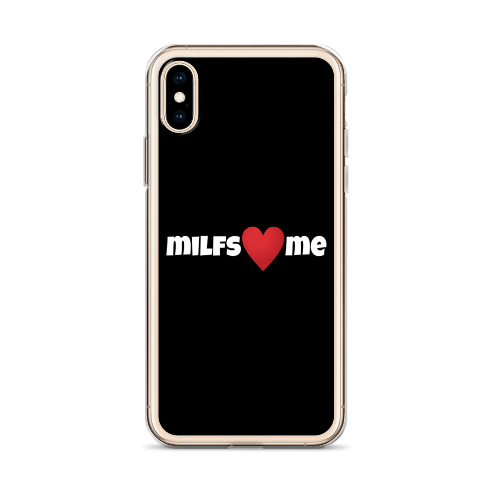 Milfs Heart Me iPhone Case