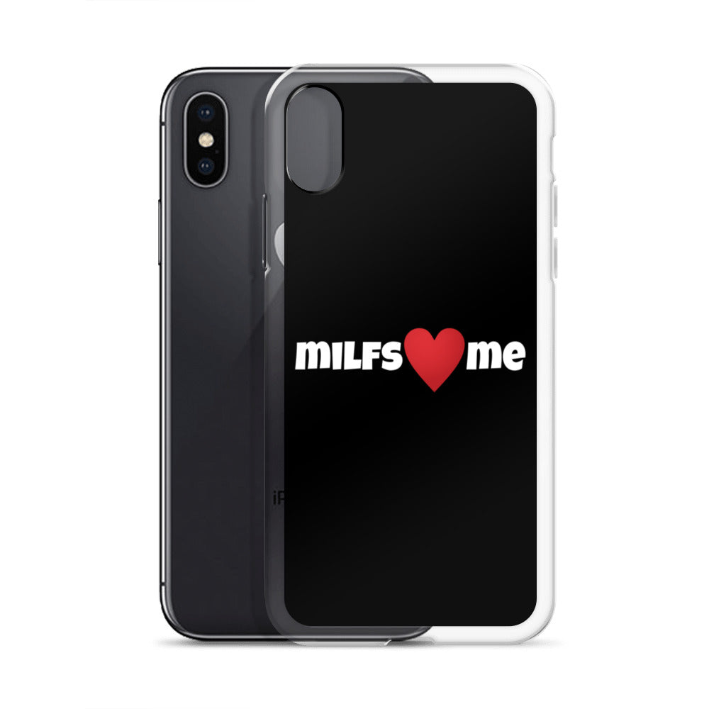 Milfs Heart Me iPhone Case