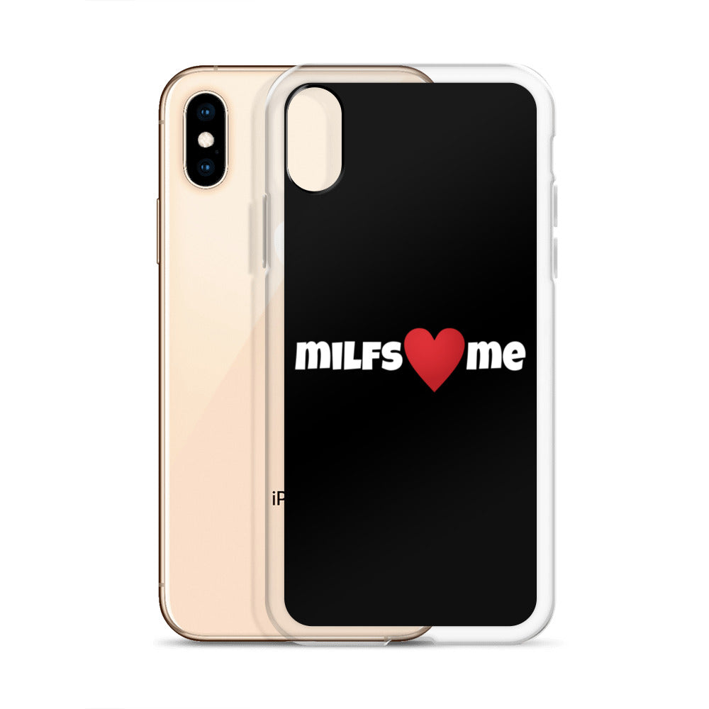 Milfs Heart Me iPhone Case