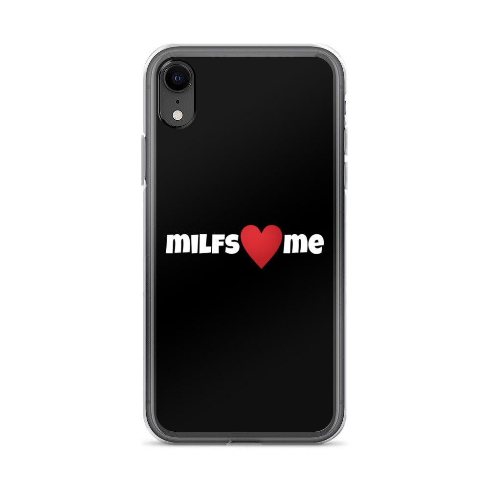 Milfs Heart Me iPhone Case