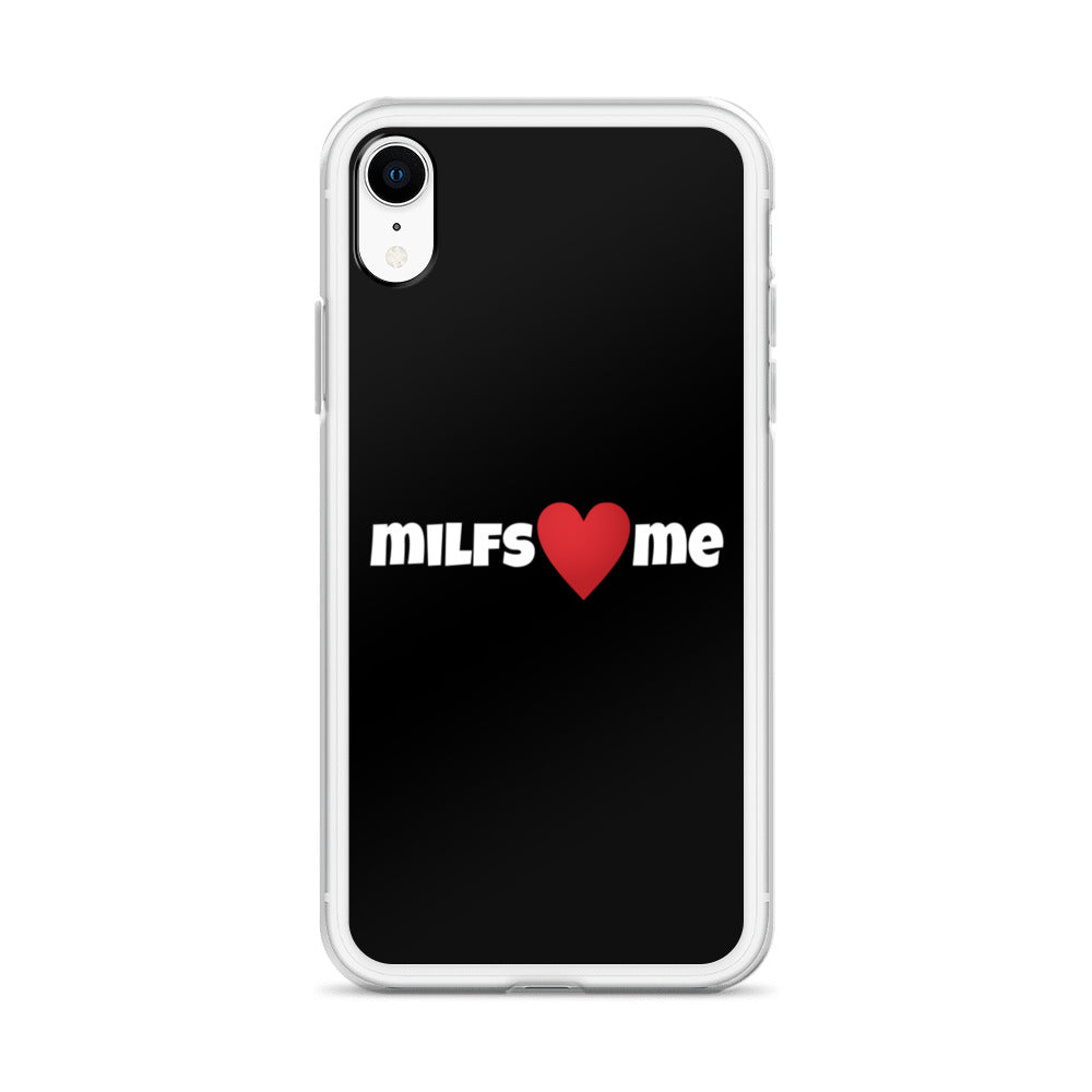 Milfs Heart Me iPhone Case