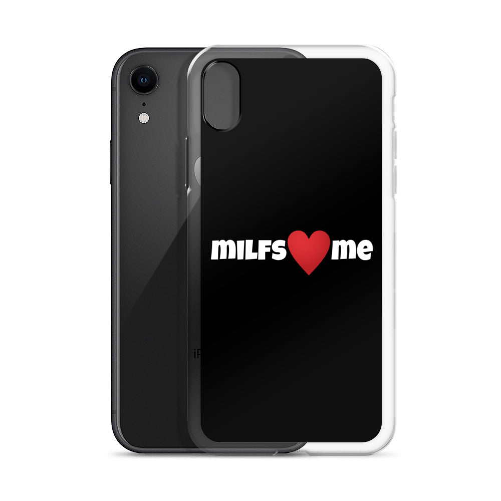 Milfs Heart Me iPhone Case