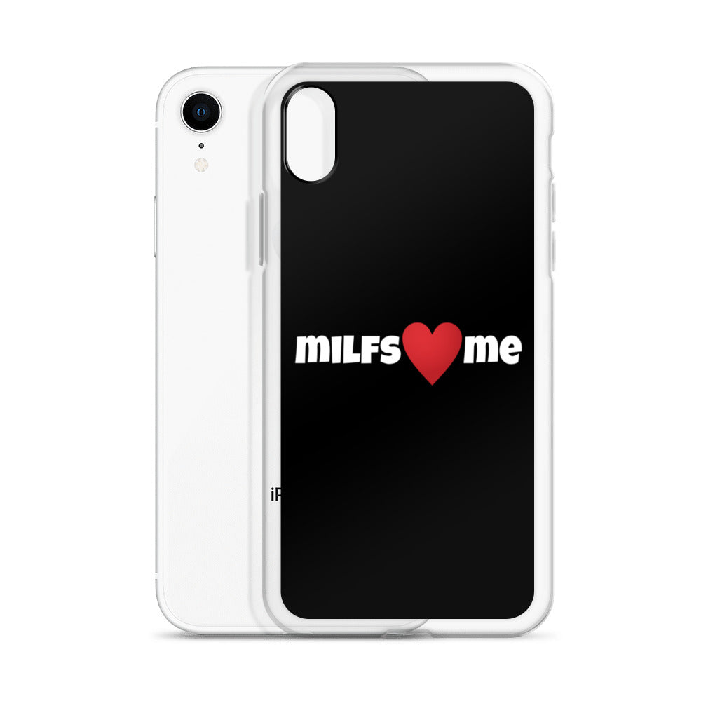 Milfs Heart Me iPhone Case