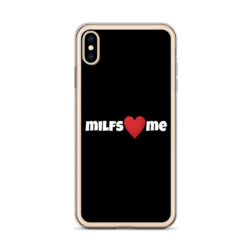 Milfs Heart Me iPhone Case