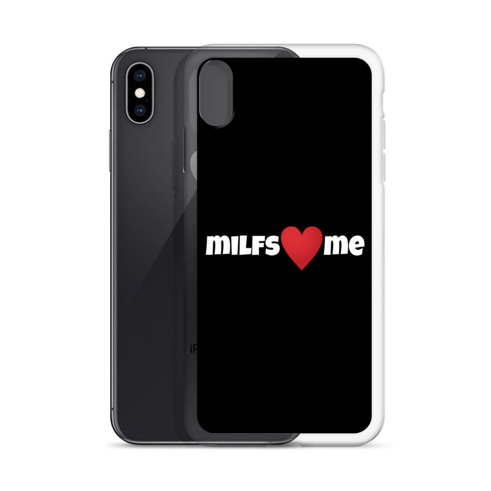 Milfs Heart Me iPhone Case