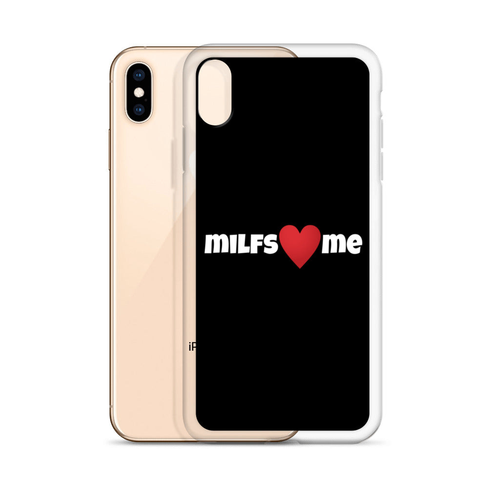 Milfs Heart Me iPhone Case