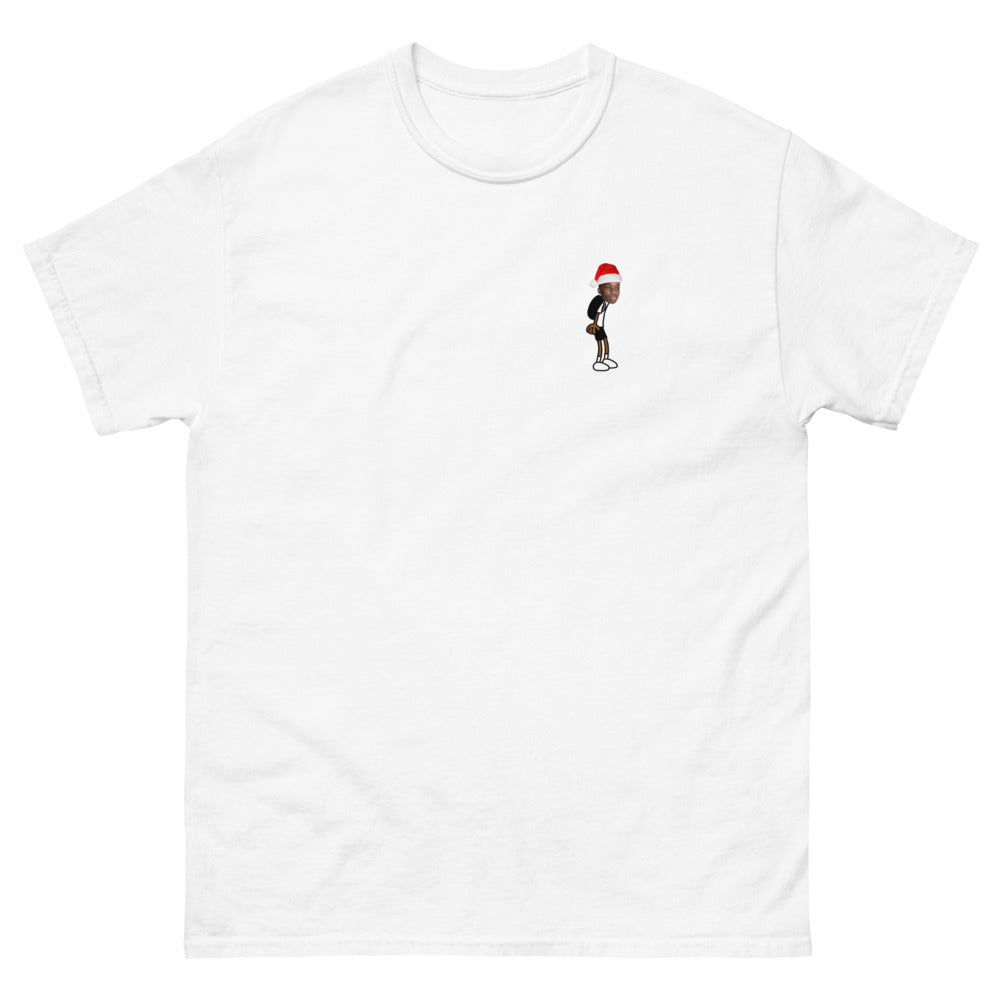 White Kelvin Heffley Christmas Logo tee *Limited Edition*