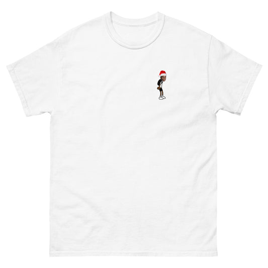 White Kelvin Heffley Christmas Logo tee *Limited Edition*