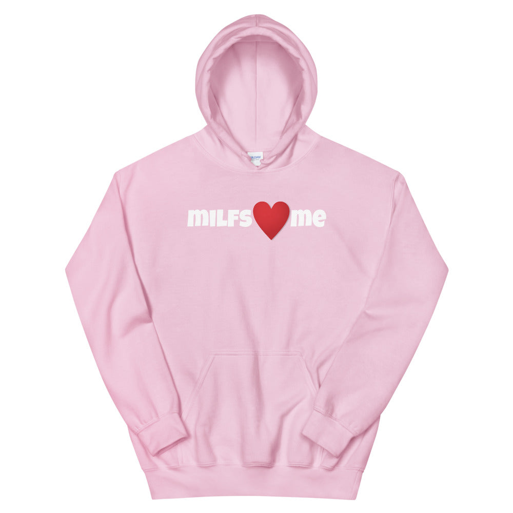 Milfs Heart Me Hoodie